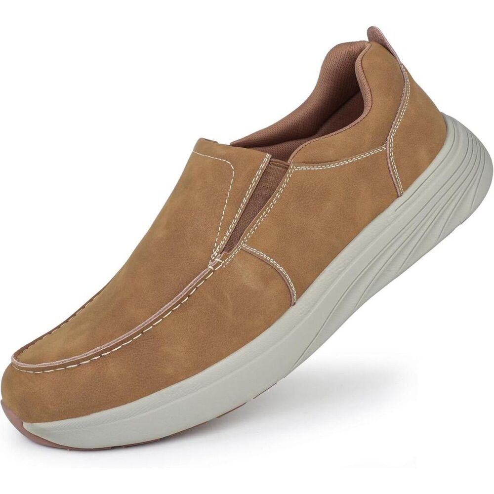 Brand New Hawkwell Men’s Plus-Size Wide-Fit Casual Slip-On Loafers